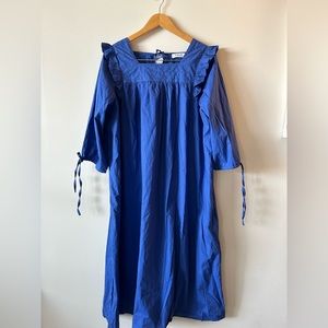 MSCH NWT blue shirt dress